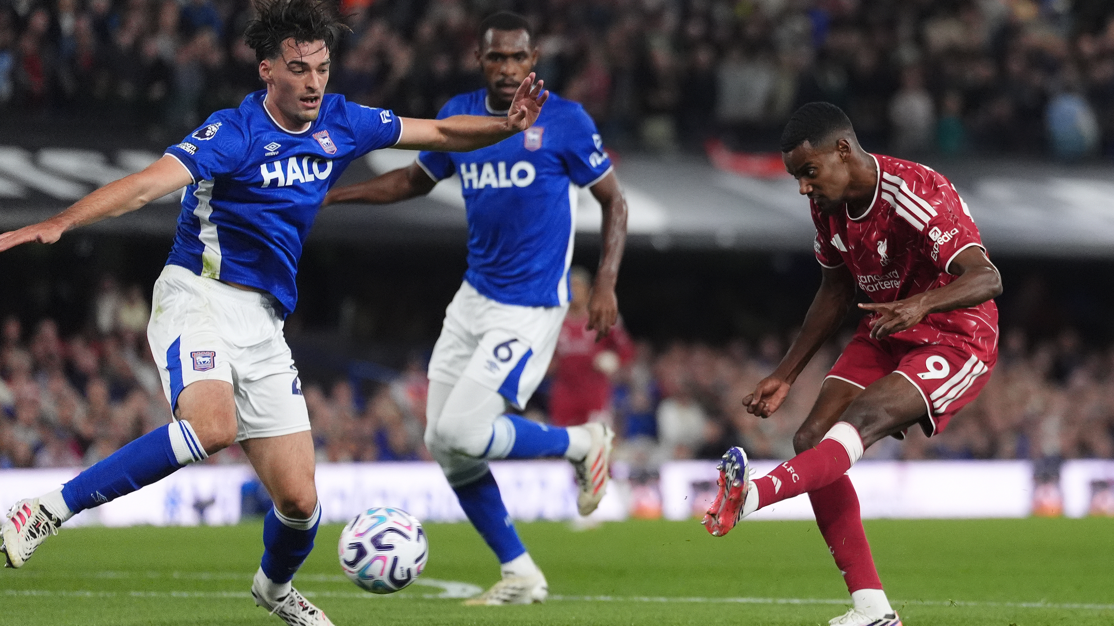 ‘He will produce the numbers’ - Andoni Iraola on Alexander Isak’s role at Liverpool after his goals seal win at Ipswich